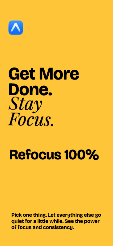Refocus100% home